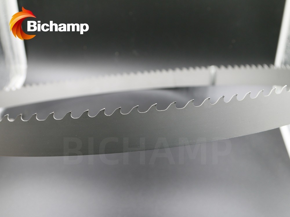 Precision Aluminum Cutting Bandsaw Blade Laser Welded Process